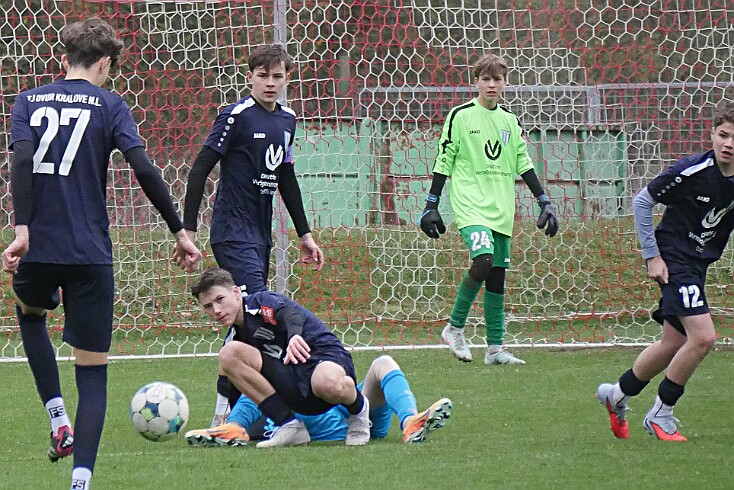 img004 U17 FKJ - Dvur-B.Tremesna 20260328 foto Vaclav Mlejnek null