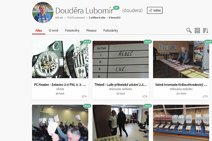Fotogalerie pana Lubomíra Douděry null