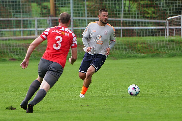 img016 ´8. liga NA FK Jaromer - SK Babi 20260912 foto Vaclav Mlejnek null