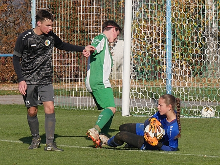 241110 - Jaroměř+Velichovky - Úpice+Rtyně - ČD a VD KP MD U17 sk. B - ©VM